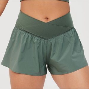 Aerie Crossover Flowy Shorts